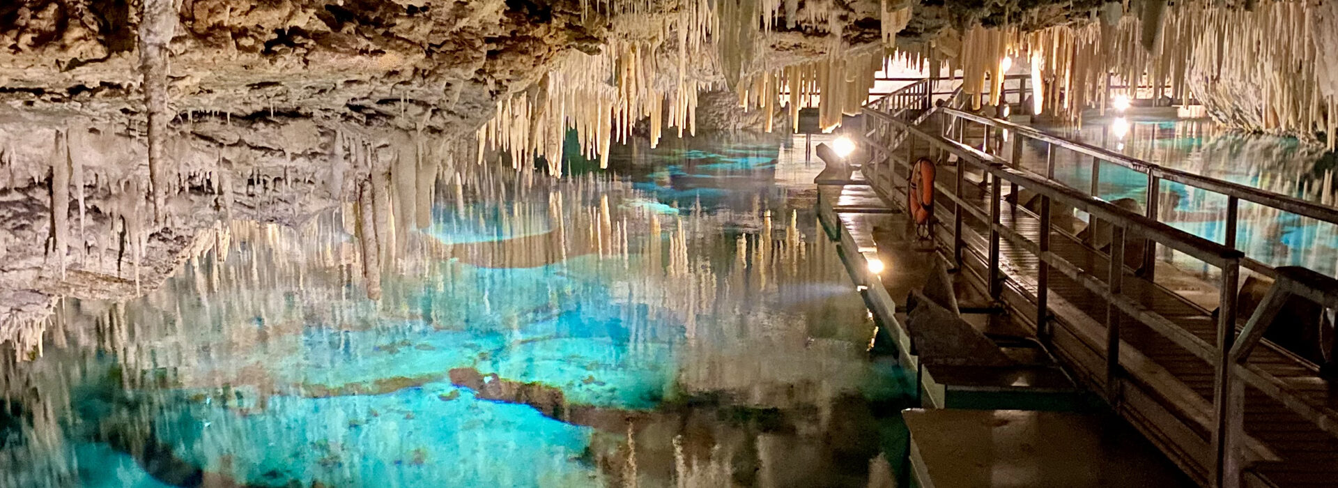 underwater crystal caves